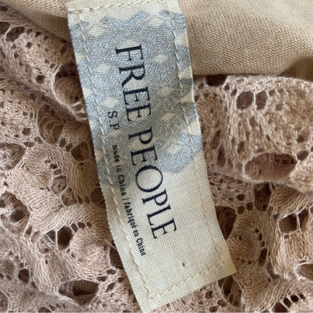 Free People Lace Mini Dress - Picture 8 of 9
